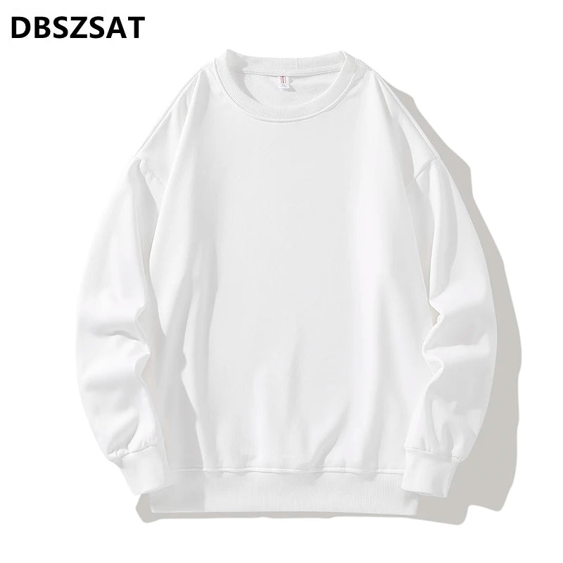 Non-Iron Men'S Grey Sweaters Spring Autumn Winter Clothes 2023 Pull OverSize 5XL 6XL 7XL 8XL Classic Style Casual Pullovers