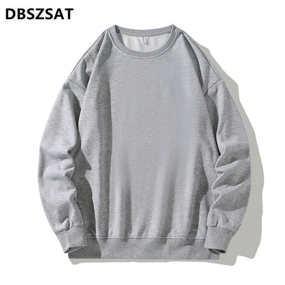 Non-Iron Men'S Grey Sweaters Spring Autumn Winter Clothes 2023 Pull OverSize 5XL 6XL 7XL 8XL Classic Style Casual Pullovers