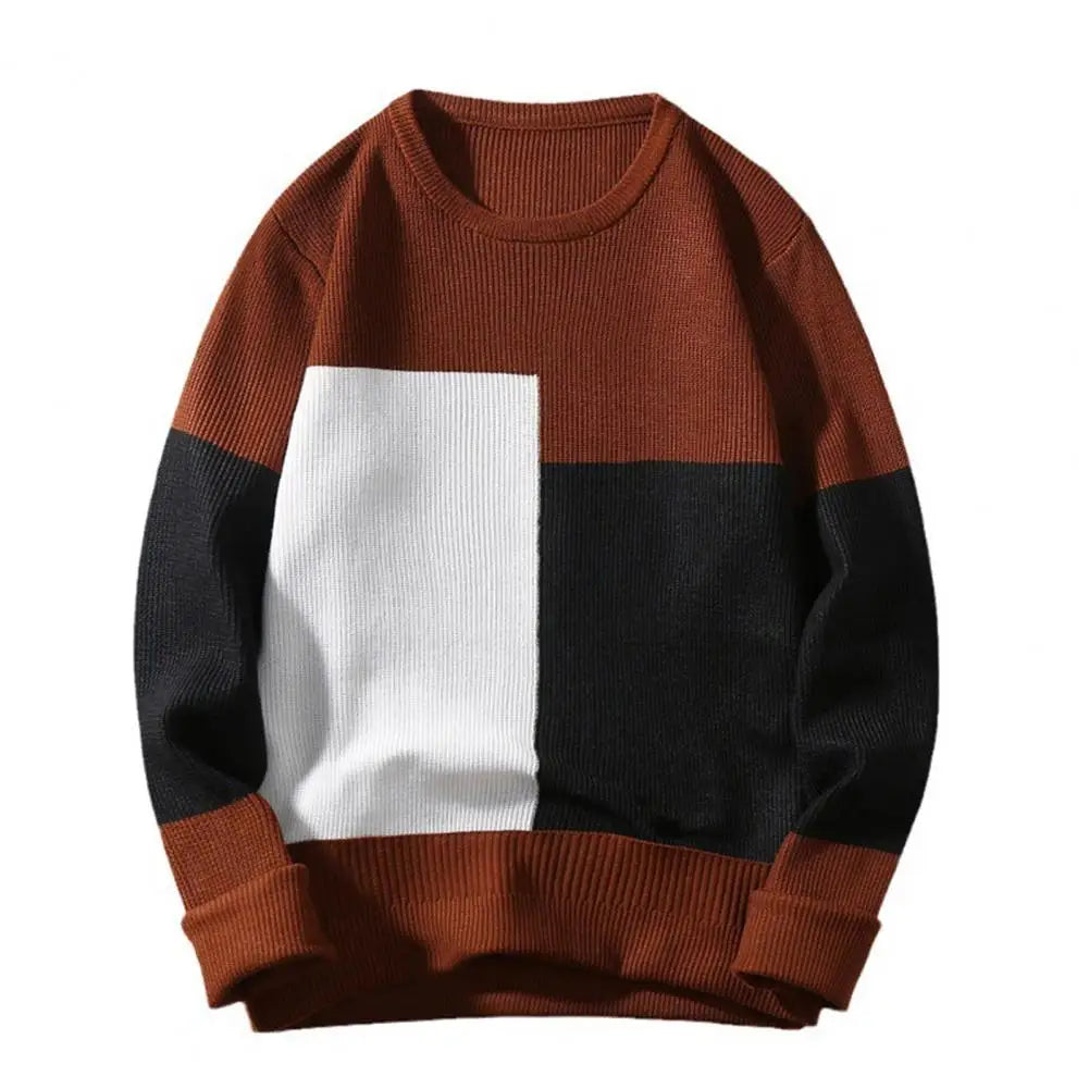 2023 Autumn Winter New style Men's high quality Fashion Trend Sweater Casual wool pullovers Warm Sweaters men size M-3XL