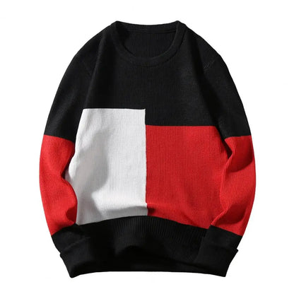 2023 Autumn Winter New style Men's high quality Fashion Trend Sweater Casual wool pullovers Warm Sweaters men size M-3XL