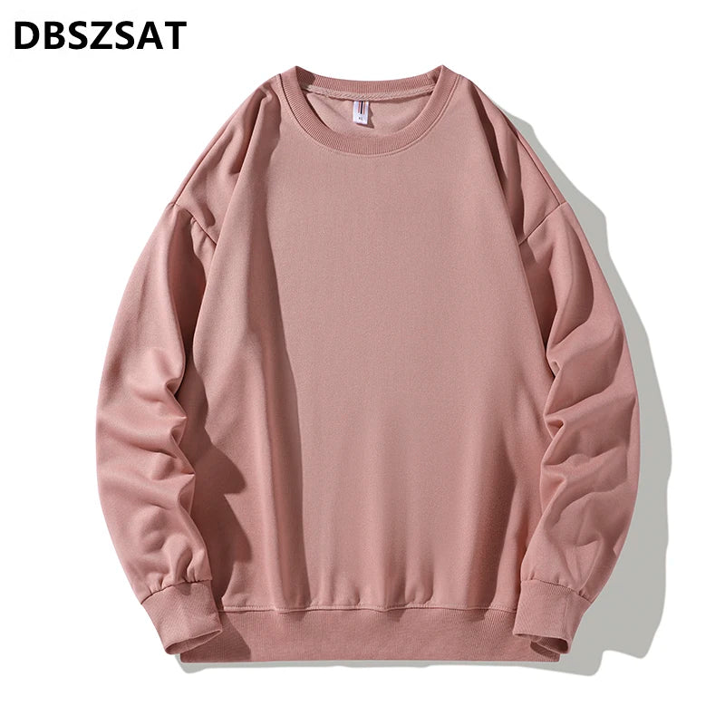 Non-Iron Men'S Grey Sweaters Spring Autumn Winter Clothes 2023 Pull OverSize 5XL 6XL 7XL 8XL Classic Style Casual Pullovers