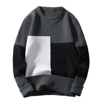 2023 Autumn Winter New style Men's high quality Fashion Trend Sweater Casual wool pullovers Warm Sweaters men size M-3XL